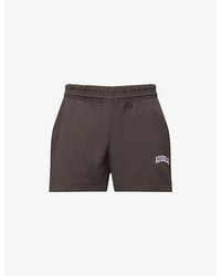 ADANOLA - Varsity Drawstring Cotton-Jersey Shorts - Lyst