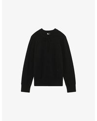 The Kooples - Round-Neck Bow-Embellished Cashmere-Blend Jumper - Lyst