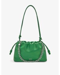 Loewe - Flamenco Medium Leather Shoulder Bag - Lyst