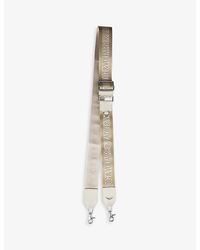 Zadig & Voltaire - Logo-Print Woven Shoulder Strap - Lyst