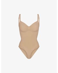 Skims - Sculpt Ruched Stretch-Woven Body - Lyst