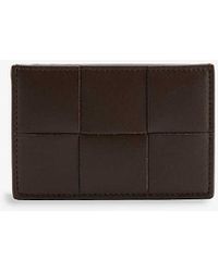Bottega Veneta - Urban Leather Card Holder - Lyst