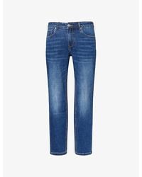 Arne - Relaxed-Fit Straight-Leg Denim Jeans - Lyst