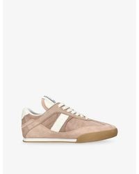 Chloé - Kick Suede Trainers - Lyst