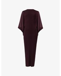 eem - Sheer Slim-Fit Knitted Midi Dress - Lyst