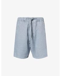Citizens of Humanity - Drawstring Relaxed-Fit Linen Deck Shorts - Lyst