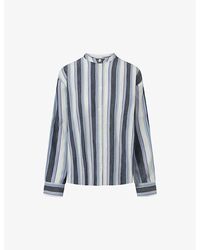 Nué Notes - Stripe Florian Striped Cotton Shirt - Lyst