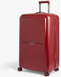 Delsey Turenne Four-wheel Spinner Suitcase 75cm - Red