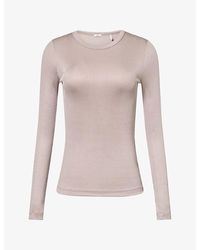 Agolde - Delphi Slim-Fit Jersey Top - Lyst