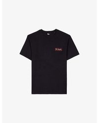 The Kooples - Graphic-Print Short-Sleeve Cotton T-Shirt - Lyst