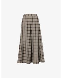Reformation - X Nara Smith First Light-Pattern Woven Maxi Skirt - Lyst