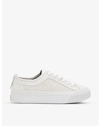 AllSaints - Milla Leather Trainers - Lyst
