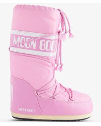 Moon Boot - Icon Logo-print Shell Boots - Lyst