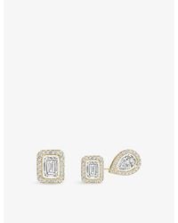 Messika - My Twin 18Ct And 0.81Ct Diamond Stud Earrings - Lyst