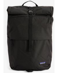 Patagonia Arbor Roll-top Recycled-polyester Backpack - Black