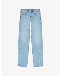 DIESEL - 2001 D-Macro Relaxed-Fit Straight-Leg Jeans - Lyst