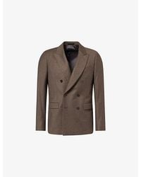 Paul Smith - Double-Breasted Wool And Cashmere-Blend Blazer - Lyst