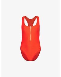 Heidi Klein - Core Scoop-neck Stretch Recycled-polyamide Swimsuit - Lyst