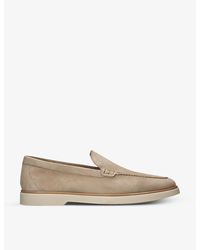 Magnanni - Altea Suede Loafers - Lyst