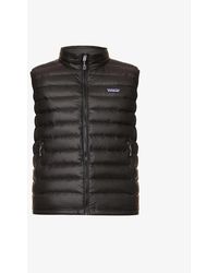 Patagonia - Padded High-neck Recycled-polyester-down Gilet - Lyst