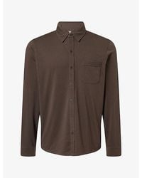 PAIGE - Cosgrove Patch-Pocket Cotton Shirt - Lyst