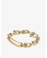 Tiffany & Co. - Tiffany Hardwear Link 18ct Yellow-gold Bracelet - Lyst