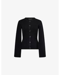 Jenni Kayne - Cooper Round-Neck Wool And Cashmere Cardigan - Lyst