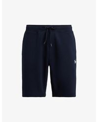 Polo Ralph Lauren - Double Knit Logo-Embroidered Cotton-Blend Shorts - Lyst