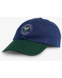 Polo Ralph Lauren - Refined Navyx Wimbledon Logo-patch Cotton-twill Baseball Cap - Lyst