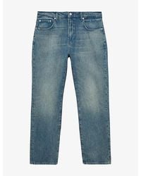Reiss - Keith Relaxed-Fit Stretch-Denim Jeans - Lyst