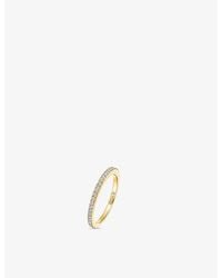 Messika - Joy 18Ct And 0.40Ct Diamond Wedding Ring - Lyst