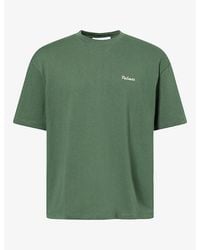 Palmes - Logo-Print Relaxed-Fit Cotton T-Shirt - Lyst