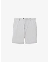 Reiss - Wicket Stretch-cotton Chino Shorts - Lyst