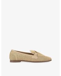 KG by Kurt Geiger - Madeline Woven Loafers - Lyst