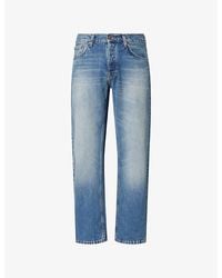 Nudie Jeans - Rad Rufus Straight-Leg Denim Jeans - Lyst