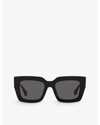Bottega Veneta - Bv1212s Square-frame Acetate Sunglasses - Lyst