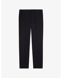 The Kooples - Straight-Leg Regular-Fit Wool Trousers - Lyst