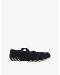 adidas - Ghost Sprint Suede Ballet Flats - Lyst