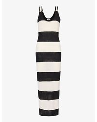 4th & Reckless - Tulum -pattern Woven Maxi Dress - Lyst