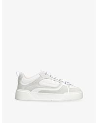 Cleens - Essential Suede And Mesh Trainers - Lyst