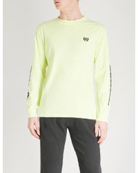 adidas yeezy calabasas long sleeves tee frozen yellow
