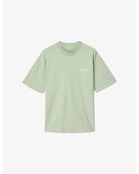 AllSaints - Underground Logo-Print Relaxed-Fit Cotton T-Shirt - Lyst