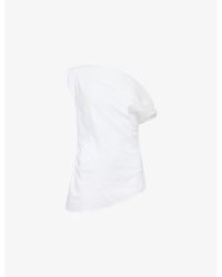 WE Are Tala - Asymmetric Soft Linen Top - Lyst