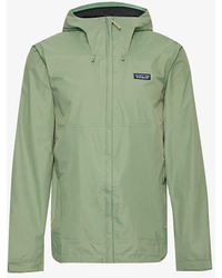 Patagonia - Torrentshell 3l Brand-patch Relaxed-fit Recycled-nylon Hooded Jacket - Lyst