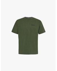 Patagonia - P6 Logo Responsibili Crew-Neck Regular-Fit Recycled-Cotton And Recycled-Polyester Blend T-Shirt - Lyst