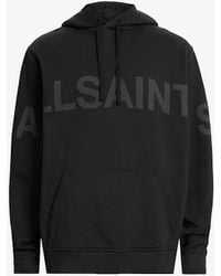 AllSaints - biggy Logo-print Relaxed-fit Organic-cotton Hoody X - Lyst