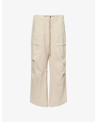 Entire studios - Barren Wide-Leg Cotton Cargo Trousers - Lyst