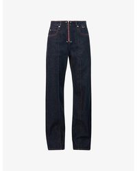 Isabel Marant - Atrium Noanda Pinstripe Wool-Blend Trousers - Lyst