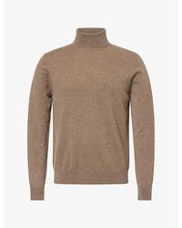 Sunspel - Roll-Neck Cashmere Jumper - Lyst