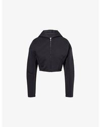 Nike - Boxy-Fit Embroidered-Logo Woven Jacket - Lyst